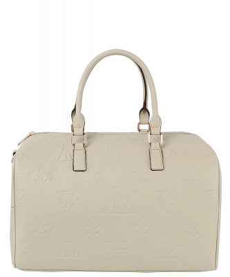 Embossed Monogram Duffle Overnight Bag LMR005Z LIGHT DUST